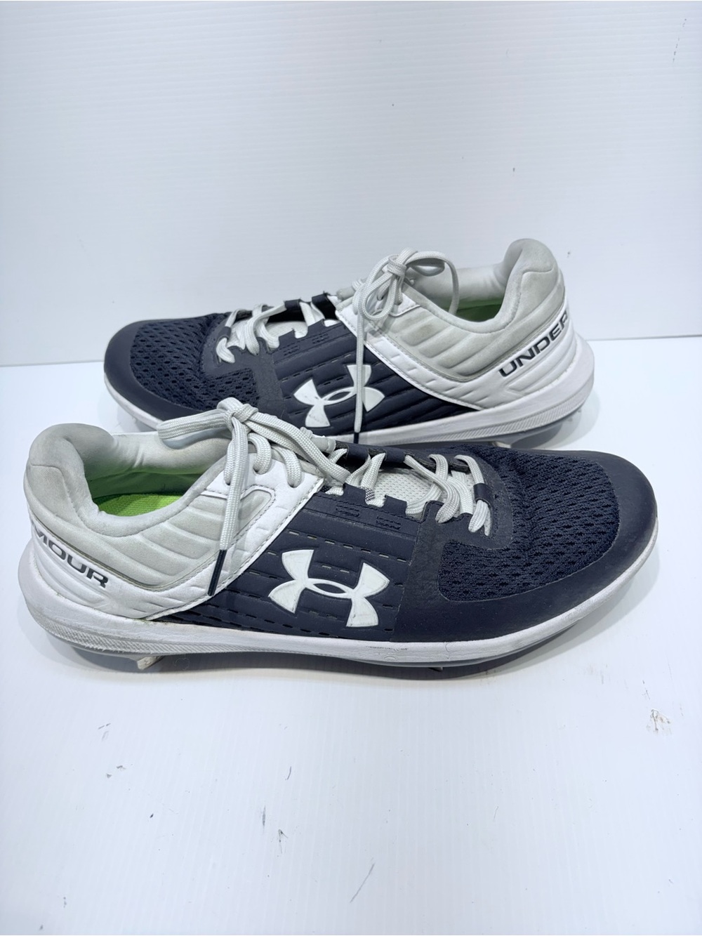 Under Armour Men’s Navy and White Athletic Sneakers - Men's Size 9 (42.5 US)
